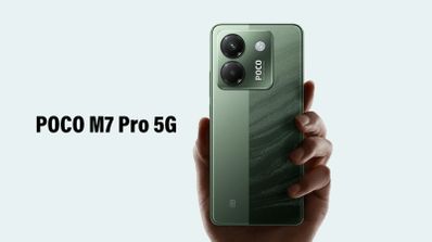 POCO M7 Pro 5G en mano