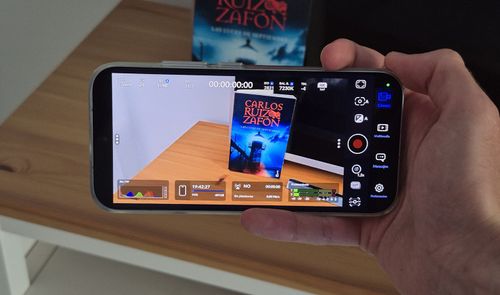 Usando la app Blackmagic Camera