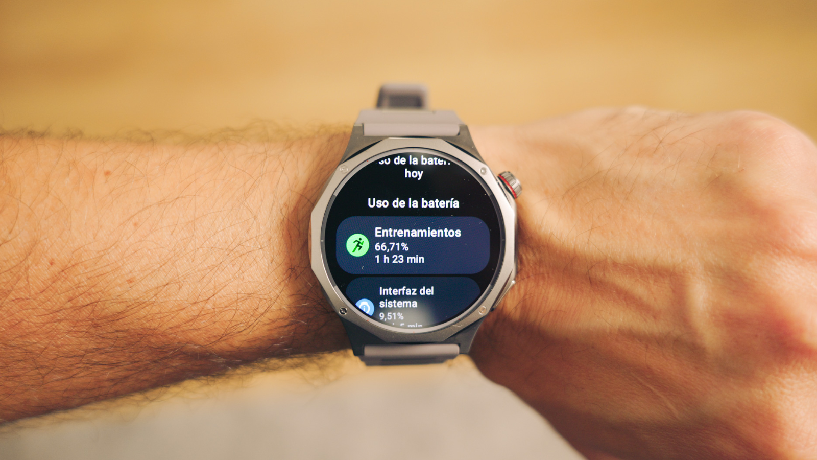 Consumo de batería del OPPO Watch X3