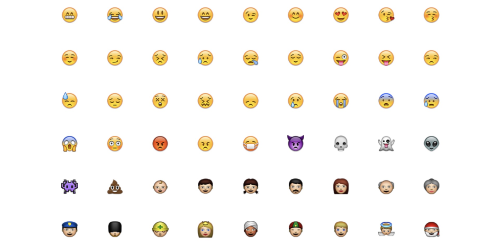 Los emojis de iOS 2.2