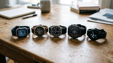 Relojes inteligentes de diferentes marcas