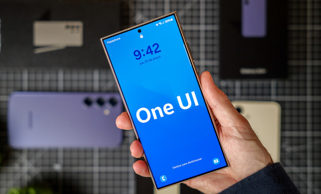 Samsung Galaxy con One UI