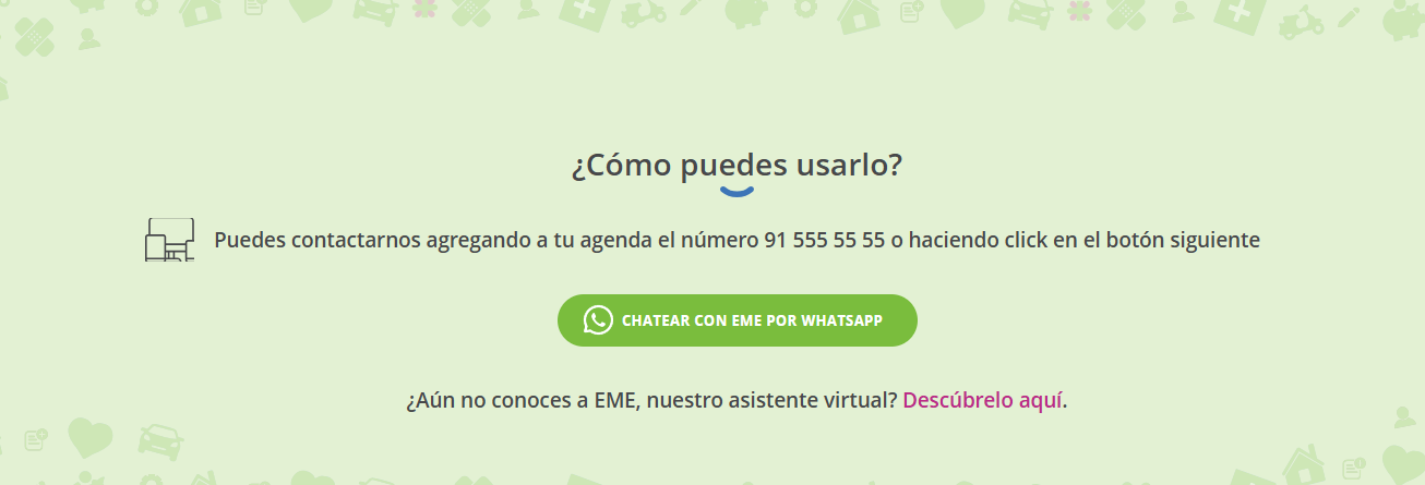 WhatsApp de la Mutua Madrileña