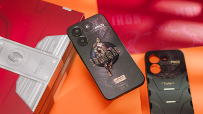 POCO X8 Pro Iron Man Edition con caja y funda