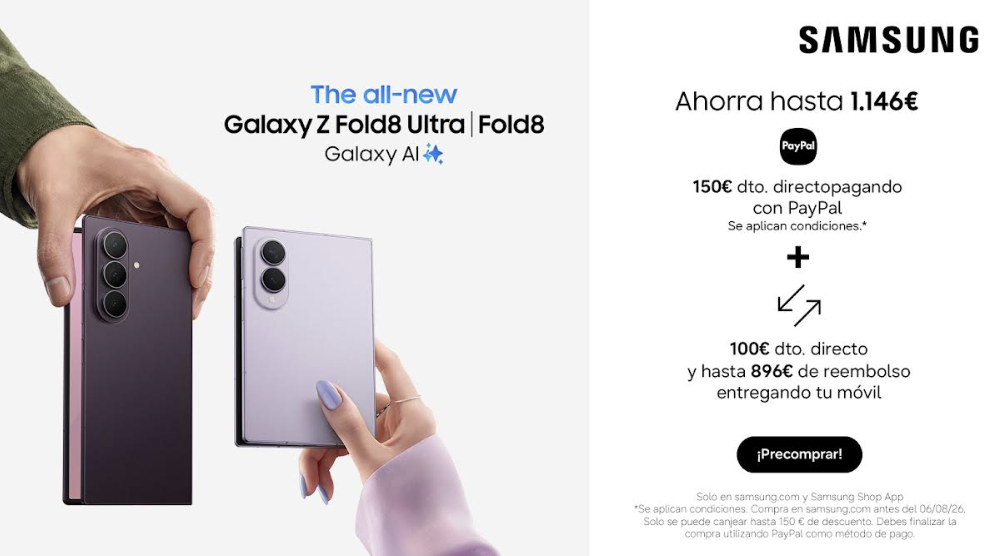 Ofertas Samsung Galazy Z Fold8