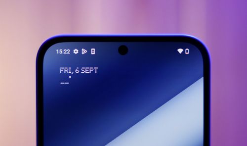 Panel de notificaciones de Nothing