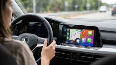 CarPlay en la pantalla del coche