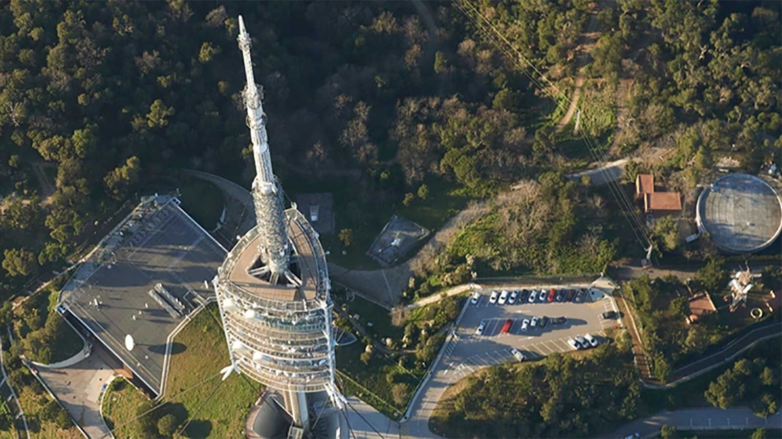 Torre de Collserola / Iamgen de prensa de Cellnex