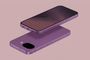 Renderización del Google Pixel 11a en color violeta mostrando el frontal, los laterales y el módulo de cámara trasera.