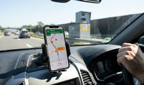 Usando Google Maps para detectar radares de velocidad durante la conducción