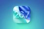 Icono de aplicación con el número 26.7 sobre fondo azul y verde.