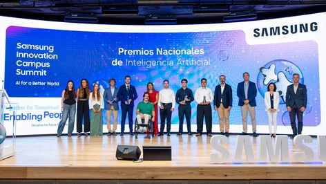 Entrega de premios en el Samsung Innovation Summit / Imagen de prensa de Samsung