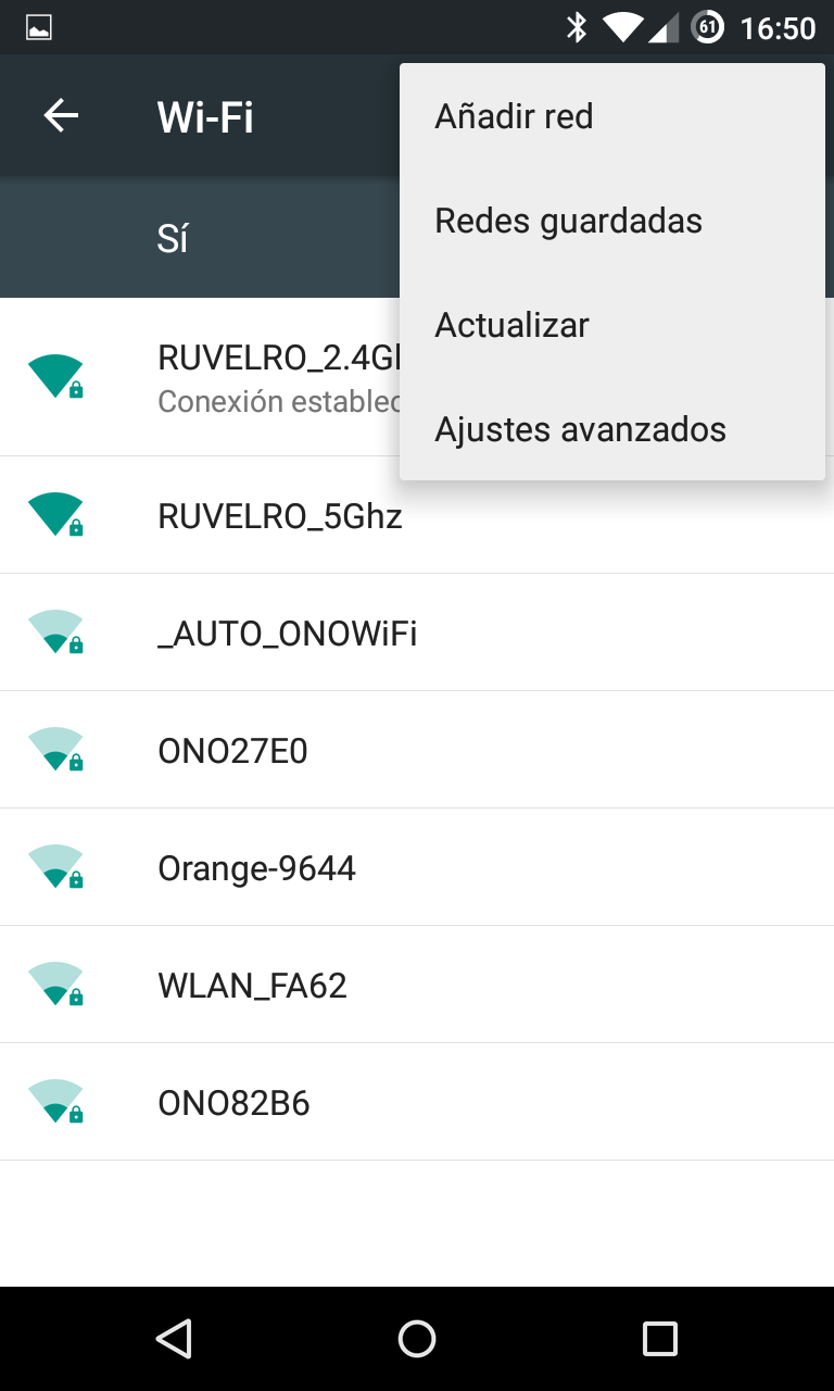 Aplicación para acceder a dispositivos en la misma red Wi-Fi (Android)