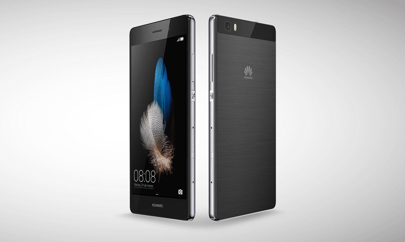 Huawei P8 Lite de color negro