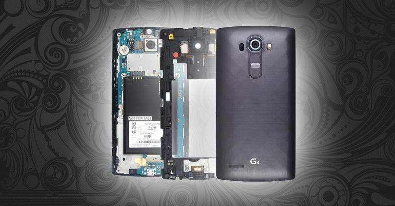 LG G4 es desmantelado pieza por pieza