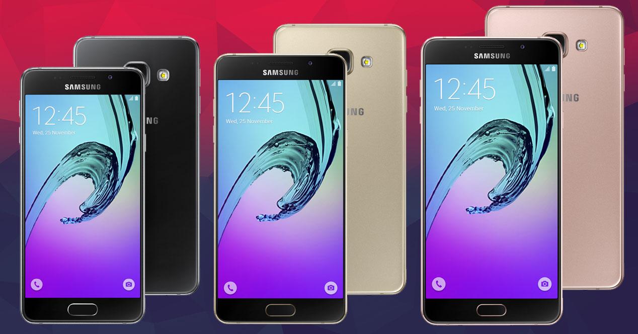 Nuevos Samsung Galaxy A7, A5 y A3 de 2016 son oficiales