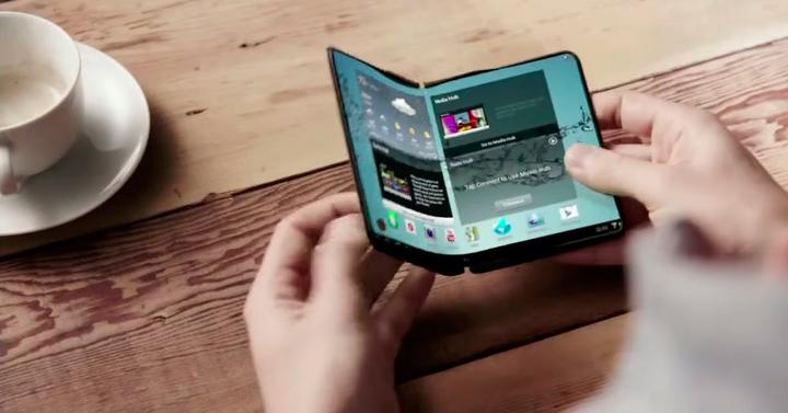 Samsung prepara smartphone plegable para este año