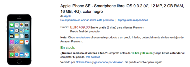 iPhone SE Amazon