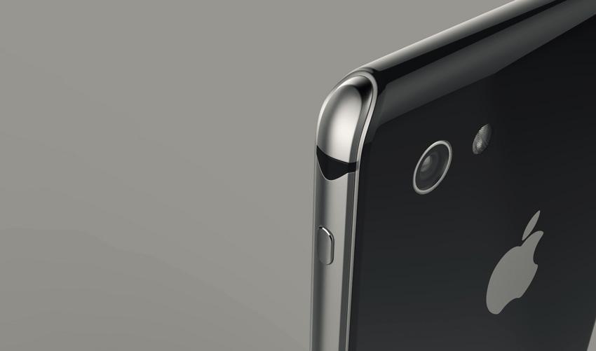 Carcasa metálica de acero del iPhone 8