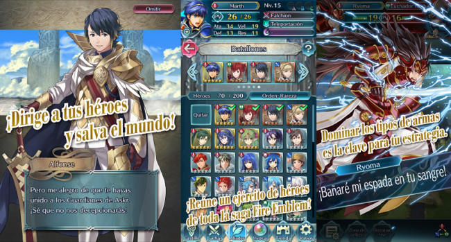 Fire Emblem Heroes para Android