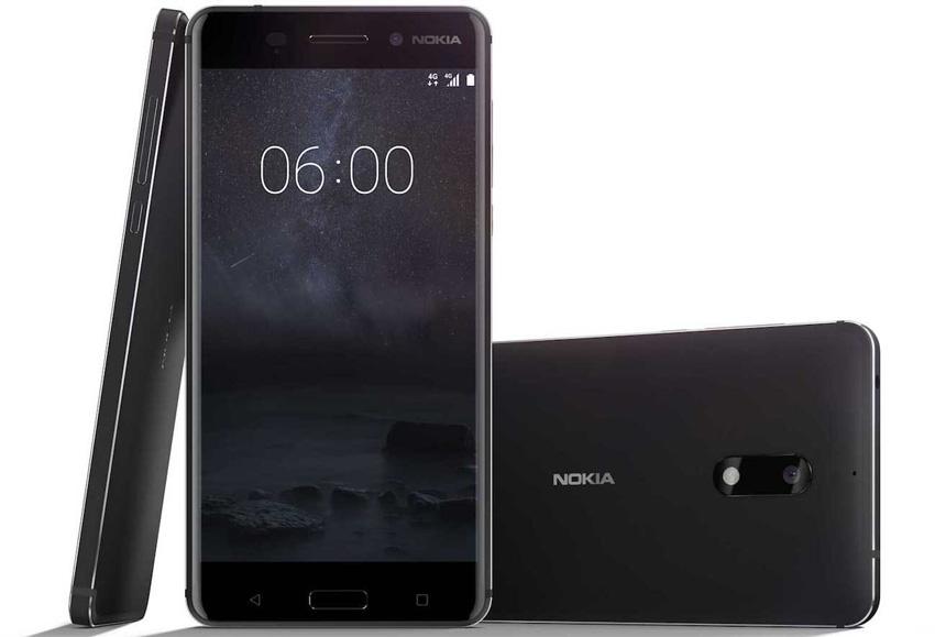 Nokia 6 de color negro