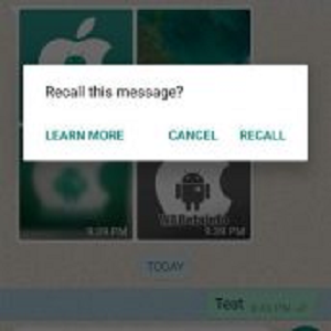 anular mensajes en WhatsApp