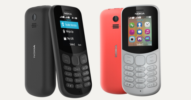 Diferencias entre el Nokia 130, Nokia 105 y Nokia 3310 2017