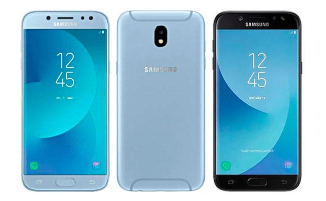 Samsung Galaxy J5 Pro azul y negro