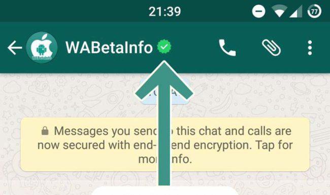 WhatsApp ofrecerá cuentas verificadas