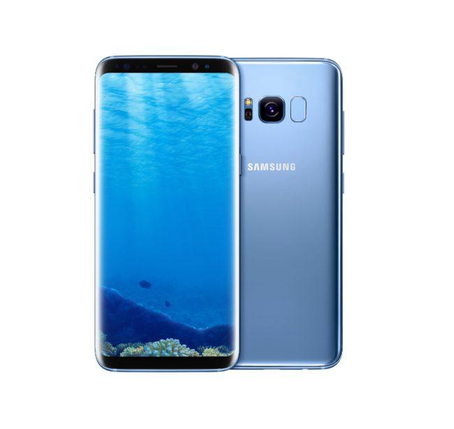 Así es el Samsung Galaxy S8 en color azul coral