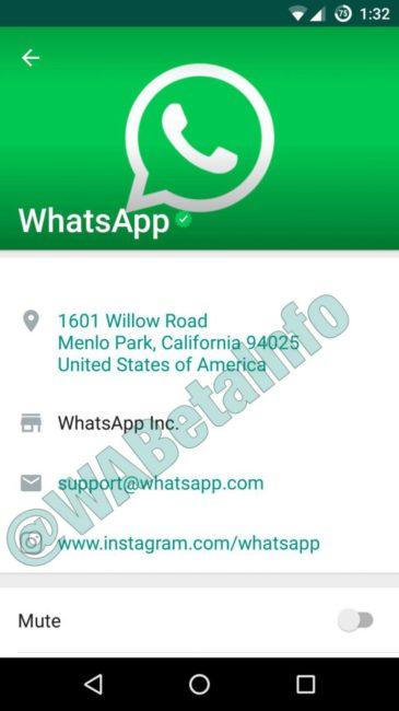 Perfiles de WhatsApp para empresas