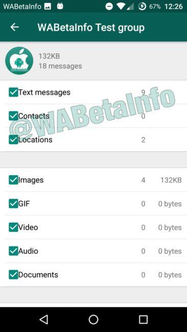 Novedades en la última beta de WhatsApp para Android
