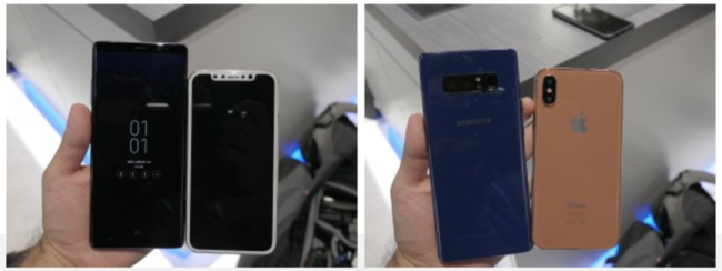 galaxy note 8 vs iphone 8