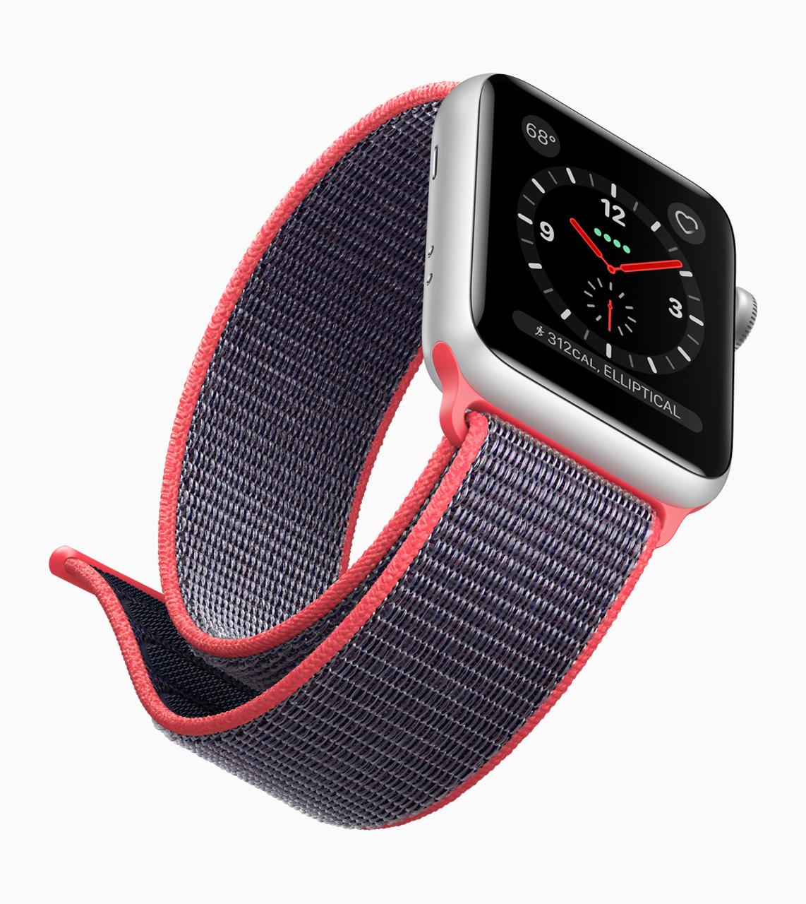 Lateral del Apple Watch Series 3