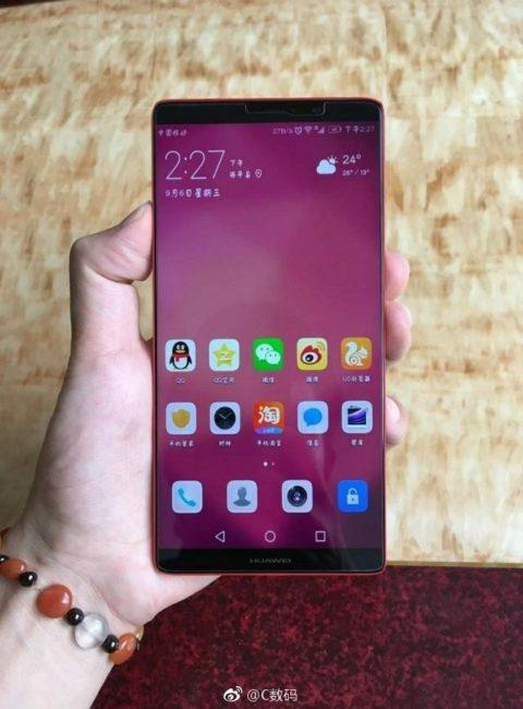 Huawei Mate 10 Pro en funcionamiento