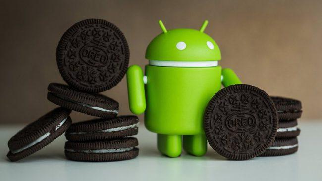 Android Andy con galletas Oreo