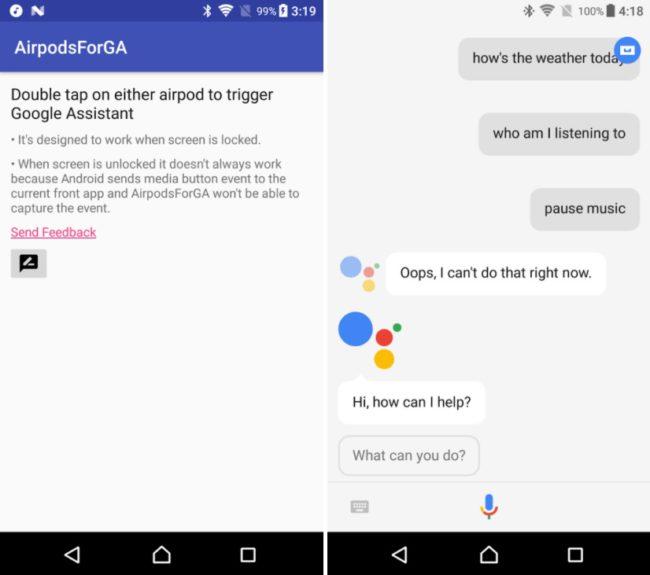 airpods google assistant