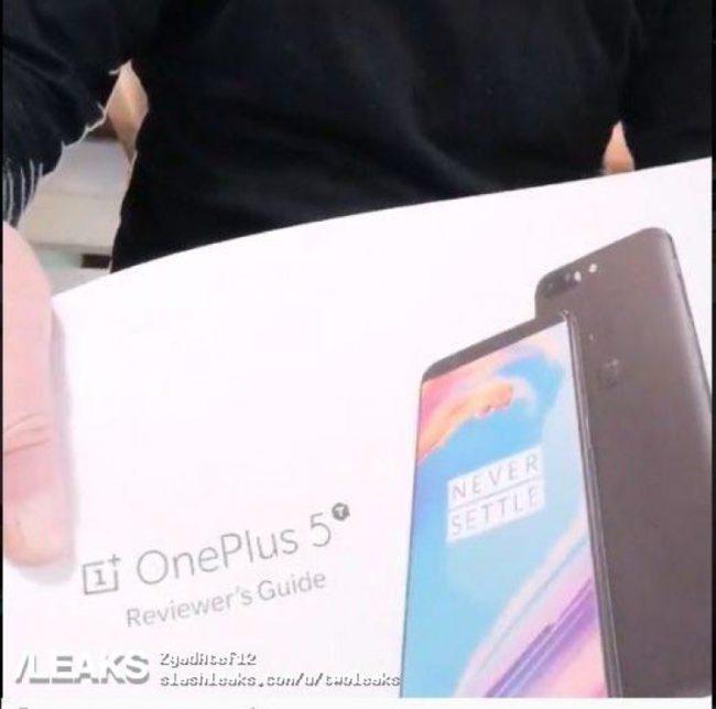 Imagen promocional del OnePlus 5T