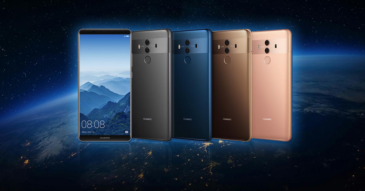 Colores disponibles para el Huawei Mate 10 Pro