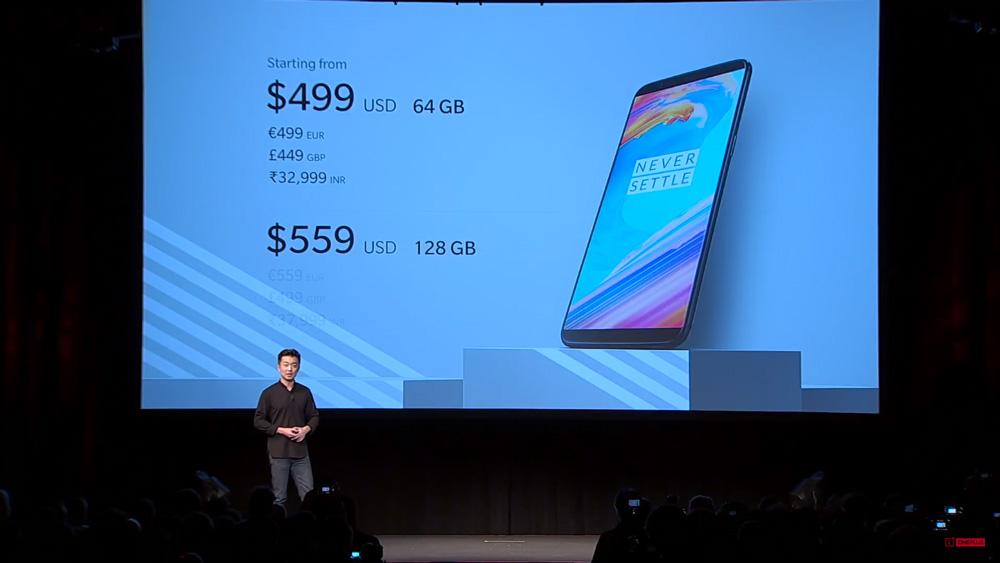 Precio del OnePlus 5T