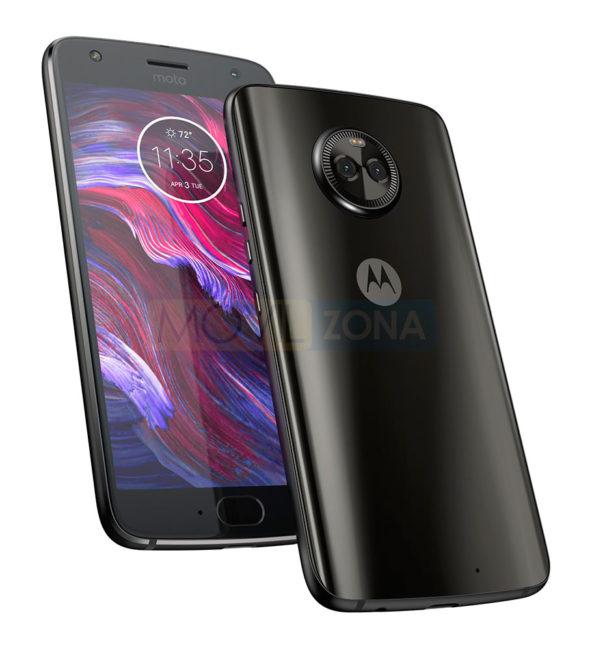 Motorola Moto X4 vista delantera y trasera