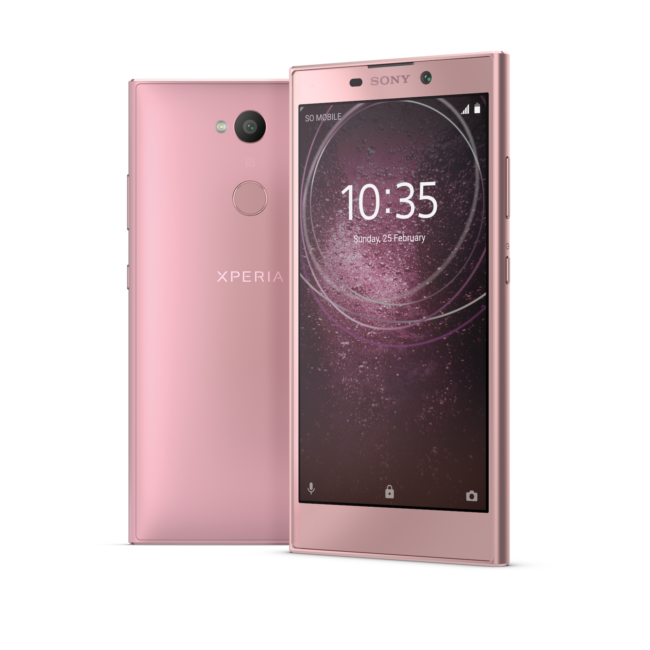 Sony Xperia L2 en rosa