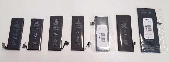 Distintos tipos de batería para modelos de iPhone