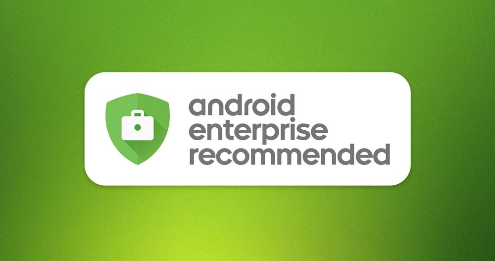 Programa de certificación Android Enterprise Recommended