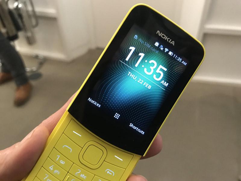 Diseño del Nokia 8110 4G