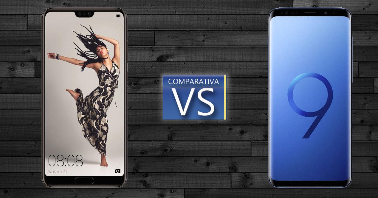 Comparativa del Huawei P20 Pro con el Samsung Galaxy S9+