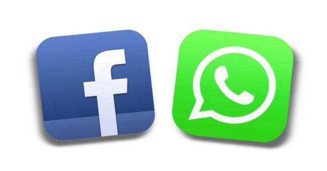 Logo de whatsApp y Facebook