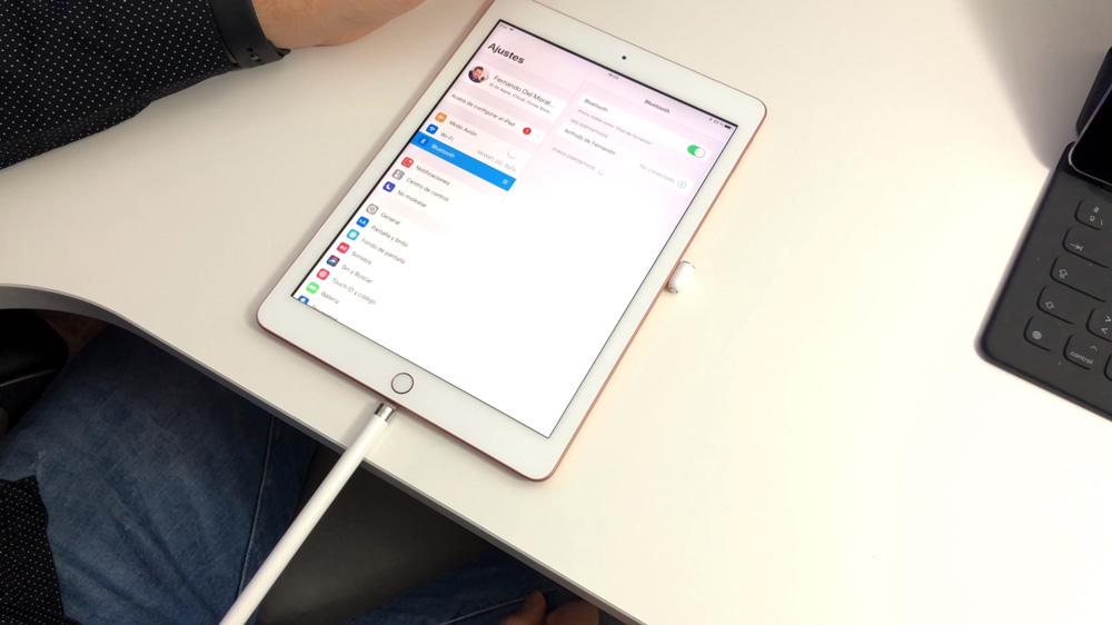 Vinculación del Apple Pencil con el nuevo iPad 2018