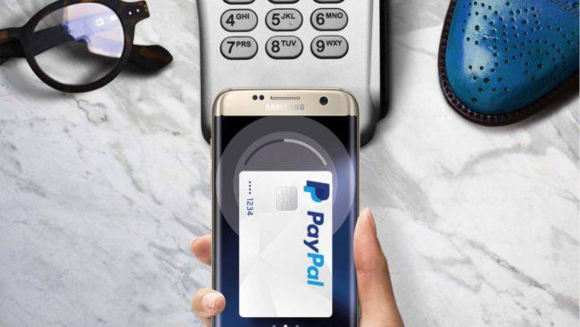 Paypal en Samsung pay