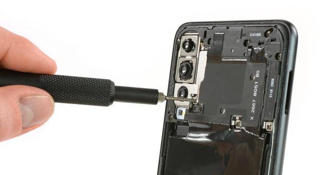 Reparar el Huawei P20 Pro por detrás